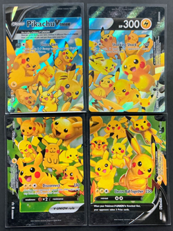 Pikachu V-Union - Full Set SWSH139-SHSH142- SWSH: Promo Cards (SWSD) Complete - Image 1