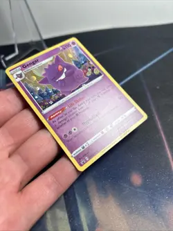 Gengar SWSH052 Sword & Shield Black Star Promo Card Holo Champions Path - Image 3