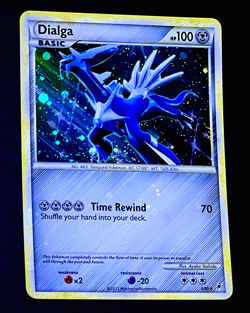 2011 Pokemon DIALGA Call of Legends Set COSMOS HOLO Foil Rare Card 3/95 COL NM - Image 1