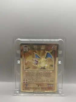 Pokemon Celebrations Charizard Gold Metal Card #4/102 Promo 25th Anniversary - Image 1