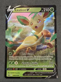 Leafeon V SWSH194 SWSH: Sword & Shield Promo Cards Holo - Image 1