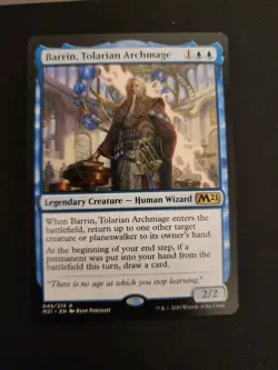 MTG Core 2021 R Barrin Tolarian Archmage #045 - Image 1