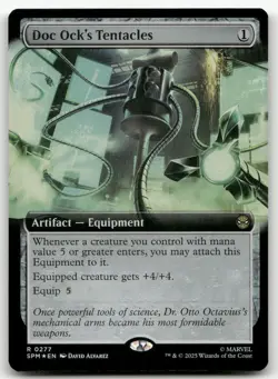 Doc Ock's Tentacles (Extended Art) #277 (Foil) (NM) Spider-Man SPM Magic MTG - Image 1
