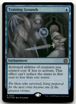 Training Grounds #9 (Foil) (NM) March of the Machine MAT Magic MTG - Image 1