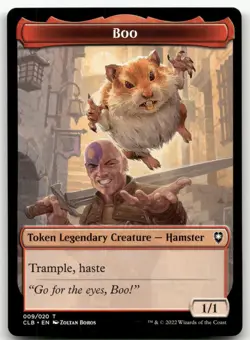 Boo Token #9 (NM) Baldur's Gate CLB Magic MTG - Image 1