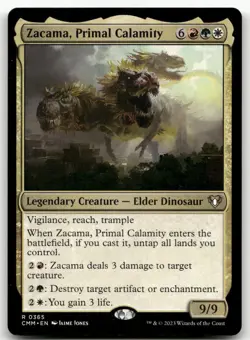Zacama, Primal Calamity #365 (NM) Commander Masters CMM Magic MTG - Image 1