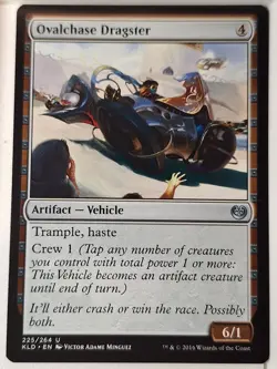 Ovalchase Dragster - Kaladesh - Magic the Gathering MTG Nice! - Image 1