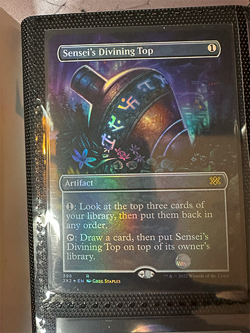 Double Masters 2022 Variants: Sensei's Divining Top (Borderless - Foil) - Image 2