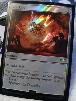 Sol Ring (250) (Surge Foil) Universes Beyond: Warhammer 40000 Foil - Image 1