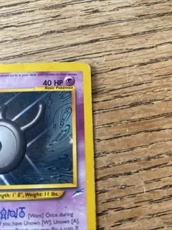 Pokemon Unown Figure Neo Destiny, Regular Card 29/105 - Image 5