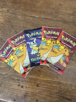 Pokemon Pack LOT OF 5. 25th Anniversary 2021 McDonald's / Halloween Promo Sealed - Image 1