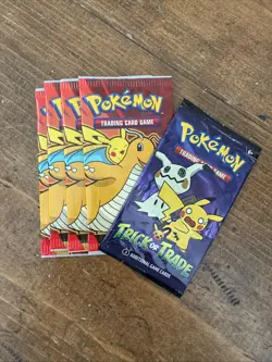 Pokemon Pack LOT OF 5. 25th Anniversary 2021 McDonald's / Halloween Promo Sealed - Image 2