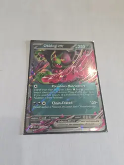 Okidogi EX 36/64 Pokemon TCG Scarlet & Violet Shrouded Fable Double Rare NM - Image 1