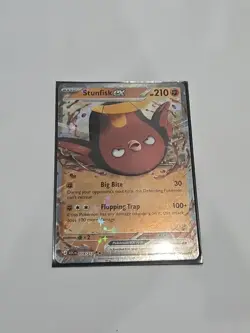 Stunfisk EX 114/217 Holo Double Rare- Ascended Heroes Pokemon set - Image 1