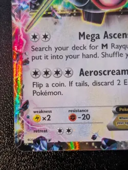 Rayquaza EX (Shiny) XY69 Holo Promo XY Promo Pokemon LP - Image 4