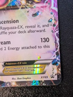 Rayquaza EX (Shiny) XY69 Holo Promo XY Promo Pokemon LP - Image 5