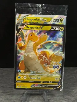 Dragonite V SWSH235 & VSTAR SWSH236 - Pokemon Go - Sealed Pokemon Promo - Image 1