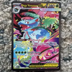 Mega Venasaur EX Sir 177/132 Pokemon Mega Evolutions NM Unplayed - Image 1