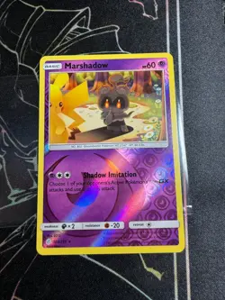 Marshadow 103/236 Rare Cosmic Eclipse Pokemon Reverse Holo FREE SHIPPING - Image 1