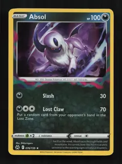 Absol 076/159 Holo Rare Crown Zenith Pokemon Near Mint - Image 1