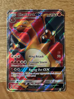 Pokemon TCG Charizard GX Holo Ultra Rare SM60 - Image 1