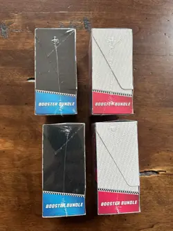 Pokemon TCG Scarlet & Violet Black Bolt & White Flare Booster Bundles (Lot of 4) - Image 4
