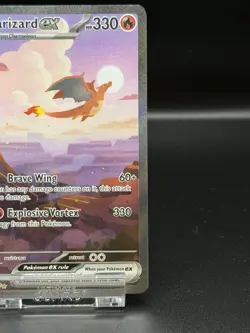 Pokemon SV Scarlet & Violet 151 Charizard EX Card 199/165 Sir - Image 4