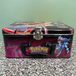 Pokemon Scarlet & Violet Charizard Collectors Empty Tin Lunch Box - Image 3