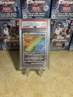 Hisuian Typhlosion VSTAR 193/189 Rainbow Rare Astral Radiance Pokemon PSA 10 - Image 1
