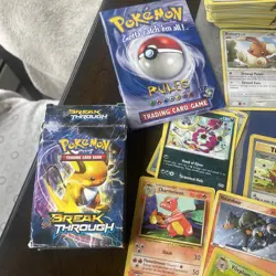Huge lot over 300 pokemon cards too vintage to new. played /damaged / good - Image 2