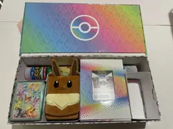 PRISMATIC EVOLUTIONS SUPER PREMIUM COLLECTION “OPEN BOX” NO PROMO and NO PACKS - Image 1