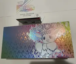 PRISMATIC EVOLUTIONS SUPER PREMIUM COLLECTION “OPEN BOX” NO PROMO and NO PACKS - Image 3