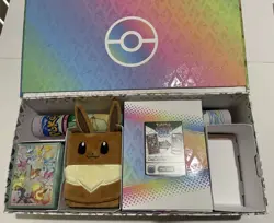 PRISMATIC EVOLUTIONS SUPER PREMIUM COLLECTION “OPEN BOX” NO PROMO and NO PACKS - Image 4