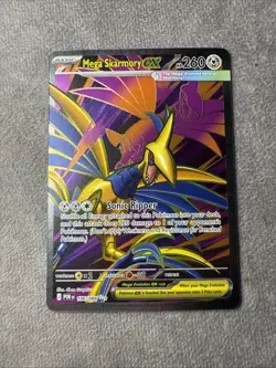 Pokemon TCG Mega Skarmory ex 106/088 Full Art Ultra Rare Perfect Order NM - Image 1
