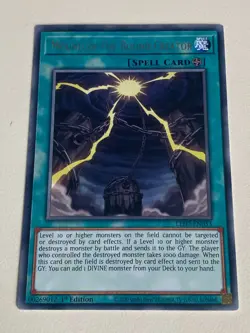 Yugioh Mound of the Bound Creator x 3 - 1st Edition Rare LP - Plus Free Holo - A - Image 2