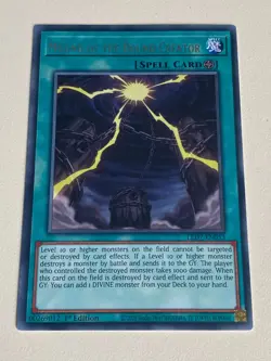 Yugioh Mound of the Bound Creator x 3 - 1st Edition Rare LP - Plus Free Holo - A - Image 4