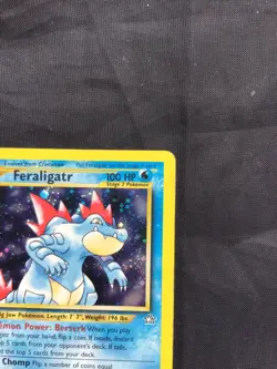 Pokemon Cards: Neo Genesis 1st Edition Rare Holo: Feraligatr 4/111 - Image 4