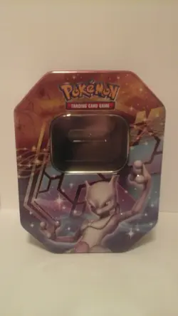 Pokemon TCG Mewtwo EX Legendary Collector's Tin with Mewtwo EX Promo Card 2012 - Image 2