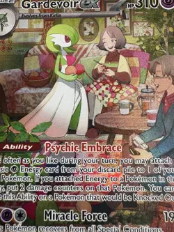 Pokemon TCG Gardevoir EX Holo Card 245/198 Scarlet Violet Base Set NM - Image 1