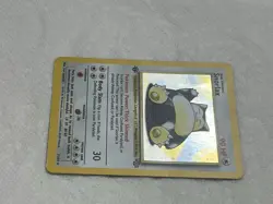 Snorlax 11/64 1st Edition Holo Rare Jungle Pokemon Card TCG - Vintage 1999 - Image 2
