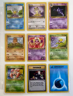 Pokemon Card Binder Collection - Vintage Card Lot | 1999-2000 WOTC Rare/Uncommon - Image 1