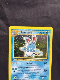 Pokemon Cards: Neo Genesis 1st Edition Rare Holo: Azumarill 2/111 - Image 2