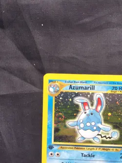 Pokemon Cards: Neo Genesis 1st Edition Rare Holo: Azumarill 2/111 - Image 3
