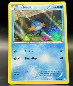 Early Release HOLO Mudkip 33/160 - 2014 Pokemon Primal Clash Common Card - NM - Image 1