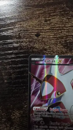 MINT Pokemon Latias-EX TCG Plasma Freeze Holo Card 112/116 Full Art Ultra Rare - Image 2