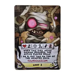 Rag Man Promo Card - Binding of Isaac Four Souls Game - Gen Con 2025 - Image 1