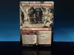 Lindblum, Industrial Regency #312 FIN R (Borderless Non-Foil) MTG Final Fantasy - Image 1