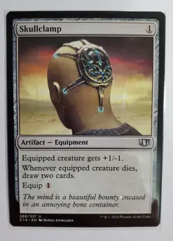 Skullclamp Commander 2014 MTG C14 Magic the Gathering Uncommon - Image 1