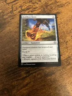 Swiftfoot Boots Commander: Bloomburrow Regular - Image 1