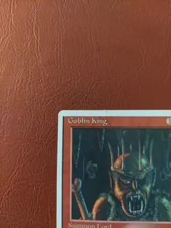 Magic the Gathering Goblin King Revised Edition Regular Card LP - Image 2